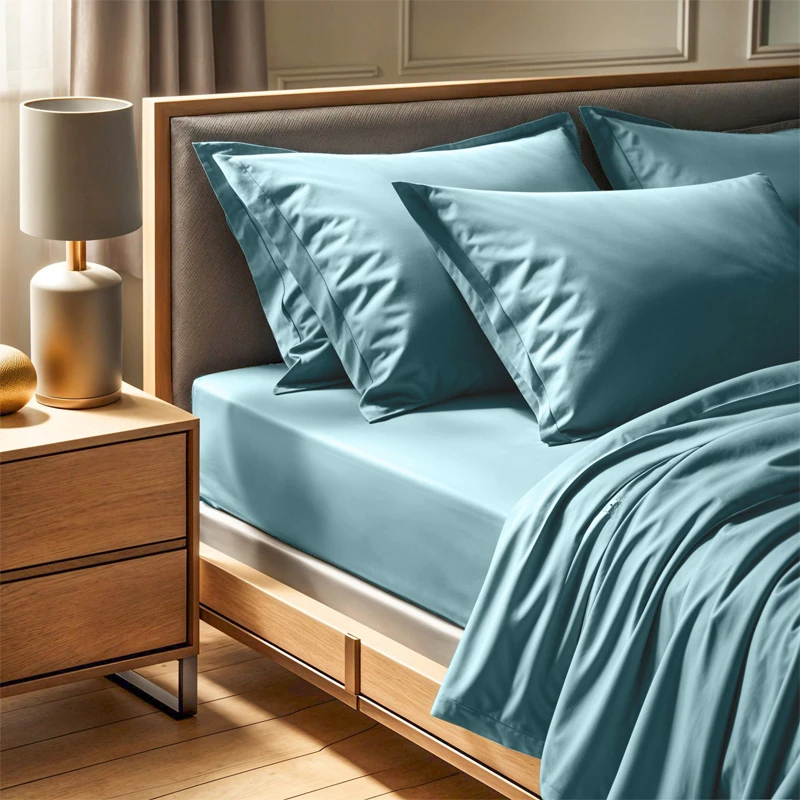 Tonne single flat sheet in mint color (180x240)