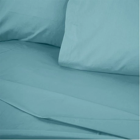 Σεντόνι Tonne Cotton Box Μονό (180x240) χρώμα μέντα