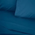 Tonne single flat sheet in petrol color (180x240)
