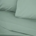 Tonne single flat sheet in green color (180x240)