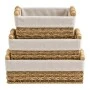 SET 3 RECTANGLE ROPE BASKET 36X23X14  31X18X12  26X15X10CM
