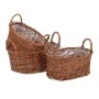 SET 3 WREATH PLANTER WITH HANDLE 37Χ25Χ15 32X21X14 28X17X13CM