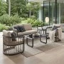 CITY Living Set (5 pcs) Alu Anthracite/Beige