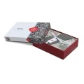 Frond Duvet cover set 4 pcs Double 200x220  khaki color