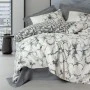 Hilaris Duvet cover set 4 pcs Double 200x220  anthracite color