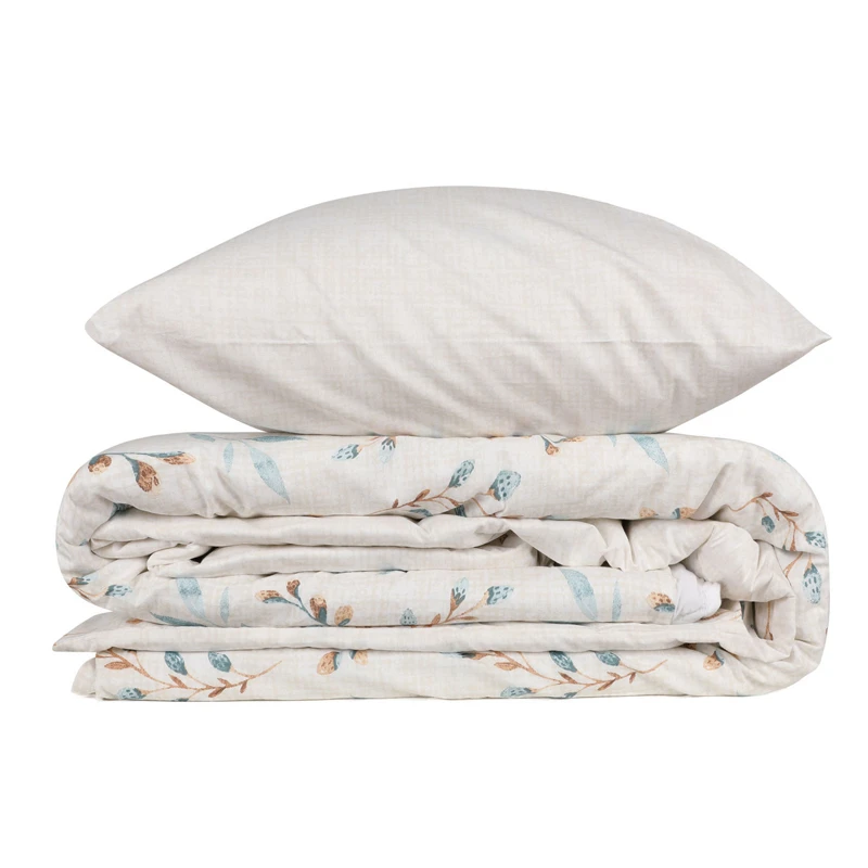 Lendell Duvet cover set 4 pcs Double 200x220 mint - white color
