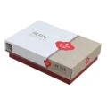 Mote Duvet cover set 4 pcs Double 200x220  red color