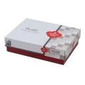 Plaid Duvet cover set 3 pcs Single 160x220  grey color