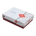 Plaid Duvet cover set 4 pcs Double 200x220  mink color