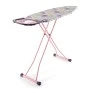 Valentina Perilla metallic ironing board in pink color 120x40x95cm.