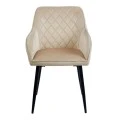 SIENA BEIGE VELVET ΥΦΑΣΜΑ ΠΟΛΥΘΡΟΝΑ ΜΕΤΑΛΛΙΚΗ