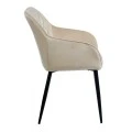 SIENA BEIGE VELVET ΥΦΑΣΜΑ ΠΟΛΥΘΡΟΝΑ ΜΕΤΑΛΛΙΚΗ