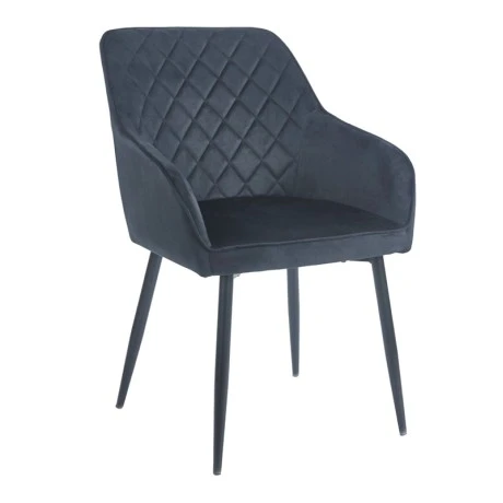 SIENA BLACK VELVET ΥΦΑΣΜΑ ΠΟΛΥΘΡΟΝΑ ΜΕΤΑΛΛΙΚΗ