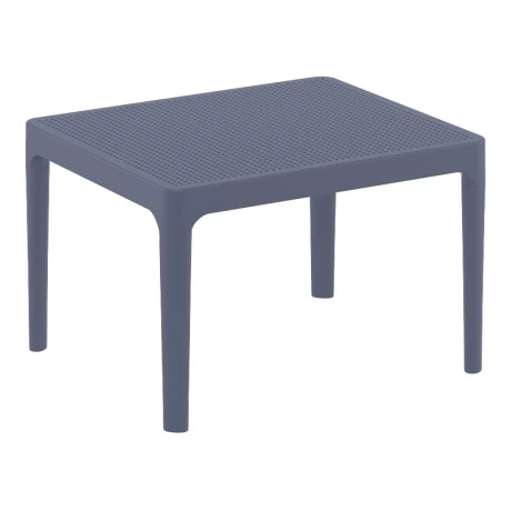 ΣΚΑΙ ΤΡΑΠΕΖΙ 50Χ60Χ40εκ. DARK GREY ΠΟΛ/ΝΙΟΥ - 20.0255