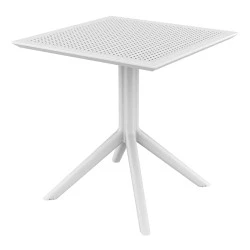 ΣΚΑΙ ΤΡΑΠΕΖΙ 70X70X74εκ. WHITE ΠΟΛ/ΝΙΟΥ - 20.0252 ΣΚΑΙ ΤΡΑΠΕΖΙ 70X70X74εκ. WHITE ΠΟΛ/ΝΙΟΥ - 20.0252