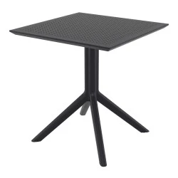 ΣΚΑΙ ΤΡΑΠΕΖΙ 80X80X74εκ. BLACK ΠΟΛ/ΝΙΟΥ - 20.0246 ΣΚΑΙ ΤΡΑΠΕΖΙ 80X80X74εκ. BLACK ΠΟΛ/ΝΙΟΥ - 20.0246