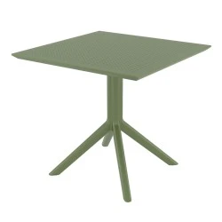 ΣΚΑΙ ΤΡΑΠΕΖΙ 80X80X74εκ. OLIVE GREEN ΠΟΛ/ΝΙΟΥ - 20.0248 ΣΚΑΙ ΤΡΑΠΕΖΙ 80X80X74εκ. OLIVE GREEN ΠΟΛ/ΝΙΟΥ - 20.0248