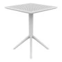 ΣΚΑΙ ΤΡΑΠΕΖΙ ΠΤΥΣ/ΝΟ 60Χ60X74εκ. WHITE ΠΟΛ/ΝΙΟΥ - 20.0280