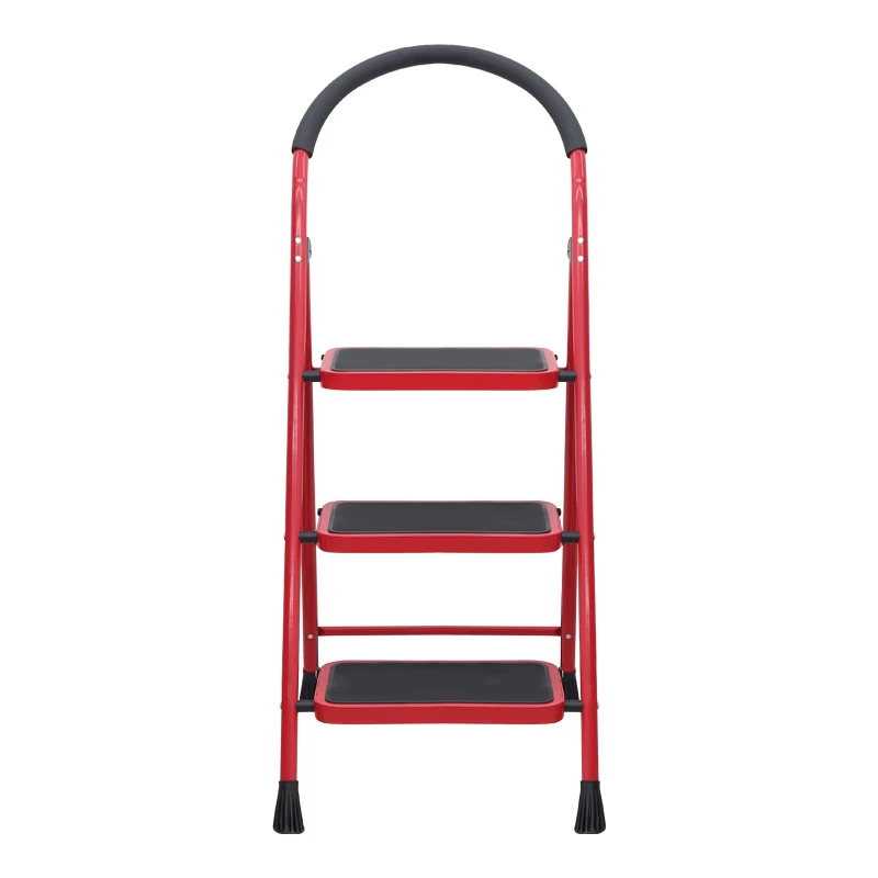 Step stool metal 3 steps 64cm.