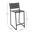 CAPRICE Bar Stool Steel Black