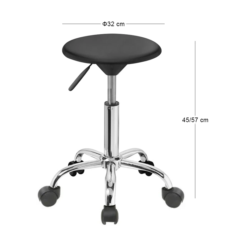 GLORY Low Stool Black ABS