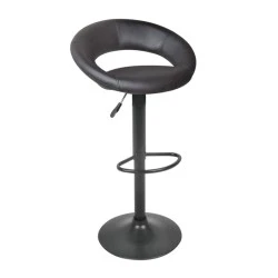 BELT Σκαμπώ BAR Μέταλλο Βαφή Μαύρο / PU Μαύρο BELT Σκαμπώ BAR Μέταλλο Βαφή Μαύρο / PU Μαύρο