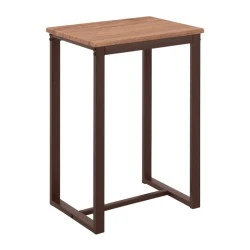 HENRY BAR Stool Metal D.Brown/Walnut HENRY BAR Stool Metal D.Brown/Walnut