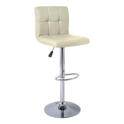LINO Bar Stool Pu Ecru LINO Bar Stool Pu Ecru