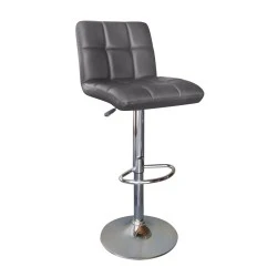 LINO Bar Stool Pu Anthracite LINO Bar Stool Pu Anthracite