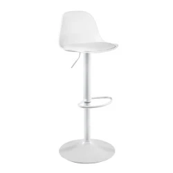 MARTIN Bar Stool Metal White/PP-Pu White MARTIN Bar Stool Metal White/PP-Pu White