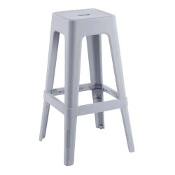 RELIX PP Bar Stool, Grey