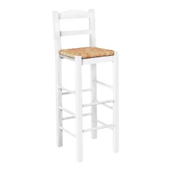 SIFNOS Bar Stool Impregnation Lacquer White SIFNOS Bar Stool Impregnation Lacquer White