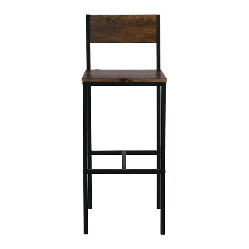 STAB BAR Stool Metal Anthracite/Antique Brown