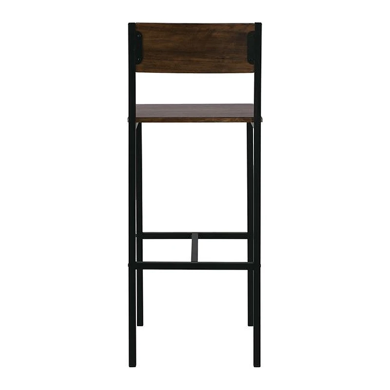 STAB BAR Stool Metal Anthracite/Antique Brown