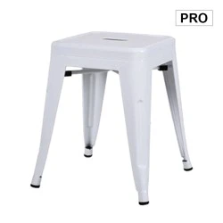 RELIX Stool H.45cm Metal White RELIX Stool H.45cm Metal White