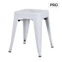RELIX Stool H.45cm Metal White