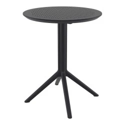 SKY BLACK Φ60X74εκ. ΤΡΑΠΕΖΙ ΠΤΥΣ/ΝΟ ΠΟΛ/ΝΙΟΥ SKY BLACK Φ60X74εκ. ΤΡΑΠΕΖΙ ΠΤΥΣ/ΝΟ ΠΟΛ/ΝΙΟΥ