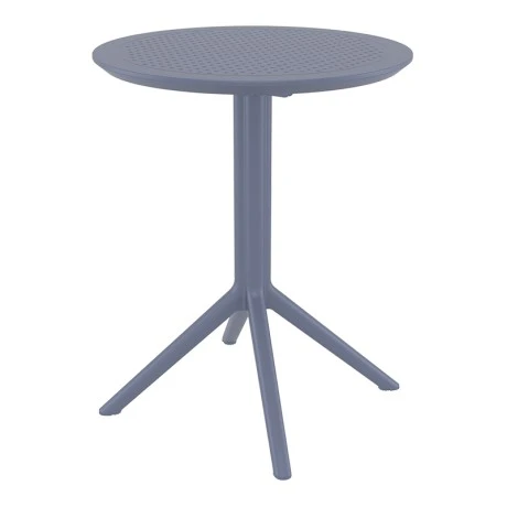 SKY DARK GREY Φ60X74εκ. ΤΡΑΠΕΖΙ ΠΤΥΣ/ΝΟ ΠΟΛ/ΝΙΟΥ