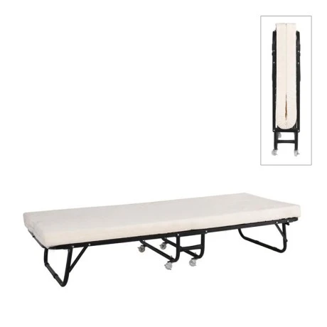 SPAN Folding Bed 76x190x38cm/Mattress 8cm