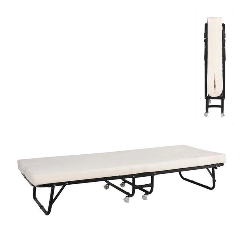 SPAN Folding Bed 76x190x38cm/Mattress 8cm