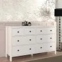 Συρταριέρα - Μπουφές Sabina Megapap χρώμα λευκό 160x50x96εκ.