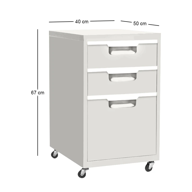 Metal CABINET 40x50x67 White