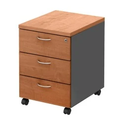 Mobile Drawer 3-Drawers 40x48x56cm DG/Cherry Mobile Drawer 3-Drawers 40x48x56cm DG/Cherry