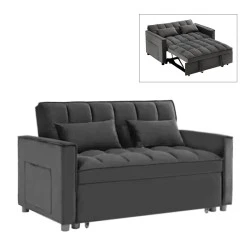 TEMPO Sofabed Velure Black