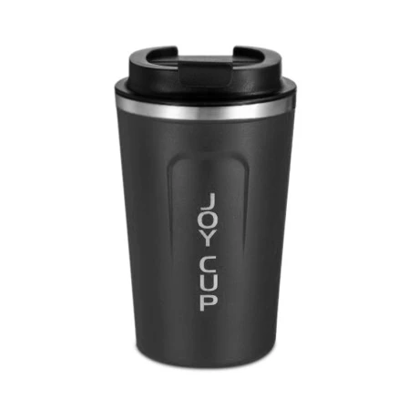 Θερμός ποτήρι Joy Cup χρώμα μαύρο 380ml