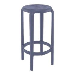 TOM 75εκ. ΣΚΑΜΠΟ DARK GREY ΠΟΛ/ΝΙΟΥ TOM 75εκ. ΣΚΑΜΠΟ DARK GREY ΠΟΛ/ΝΙΟΥ