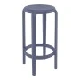 TOM 75εκ. ΣΚΑΜΠΟ DARK GREY ΠΟΛ/ΝΙΟΥ