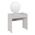 Curve Megapap melamine dressing table in mink color 90x47x142cm.