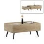 Luna Megapap melamine coffee table in oak color 102x61x44cm.