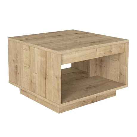 Τραπεζάκι σαλονιού Onda Megapap χρώμα sapphire oak 60x60x40εκ.